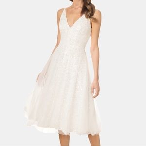 NWT Dress The Population Courtney Flares Mini Dress